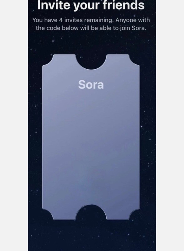 Sora 2 Invite Code FAST DELIVERY!