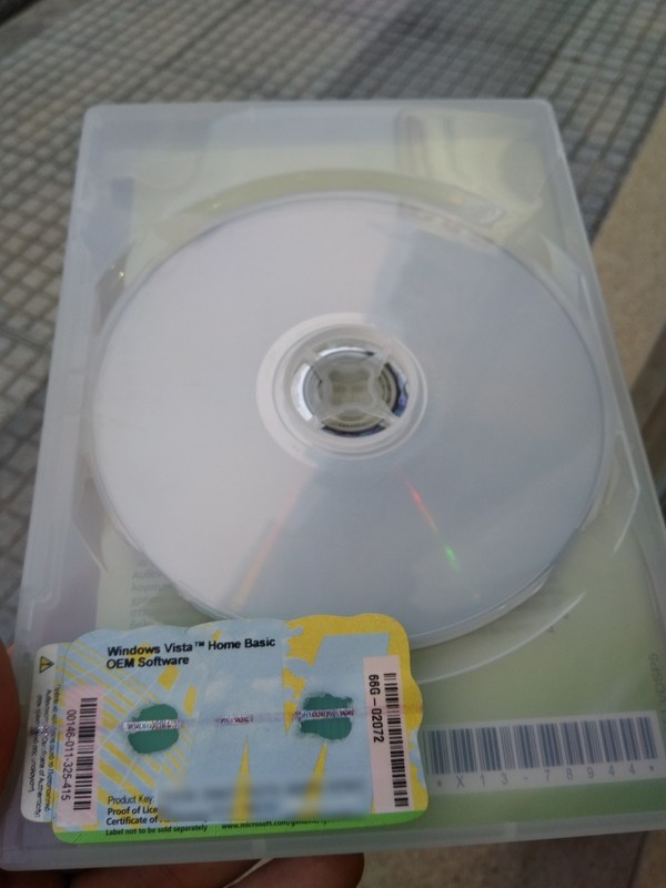 Microsoft Windows vista Greek 32 bit !!! ULTRA RARE !!! gallery