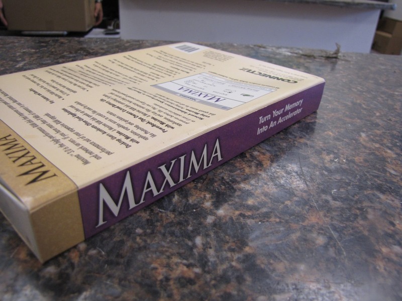 1994 MAXIMA Memory Accelerator MAC / Power Macintosh 3.5" Disk Manual CIB -MX40 gallery