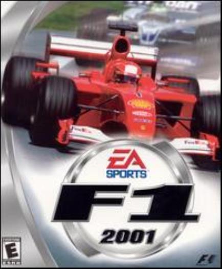 F1 2001 PC CD drive race crash pro drivers Formula One championship car game!