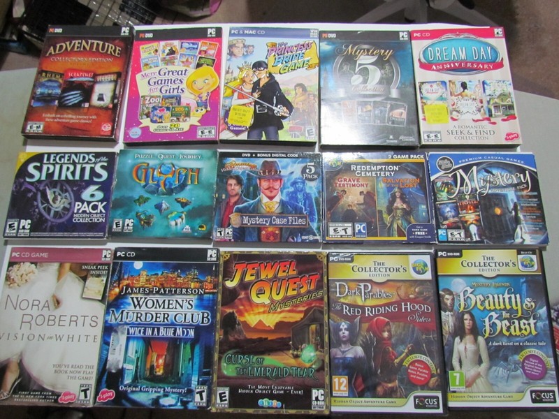 Computer PC games each