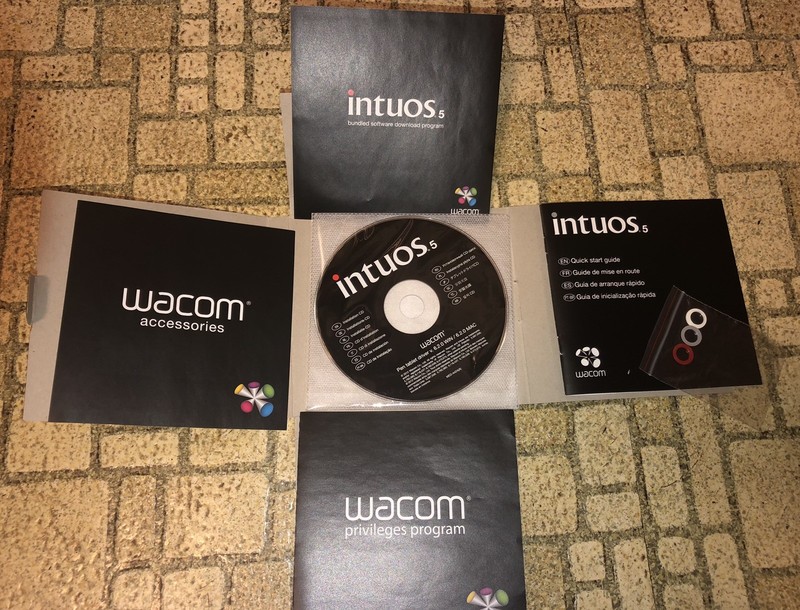 Software Bundle D/L Key ONLY – f/Wacom Intuos 5 Touch PTH-450 Pen Tablet Digital