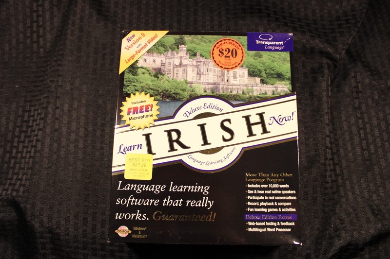 NEW FACTORY SEALED Learn Irish Now! Deluxe Edition, a language learning software