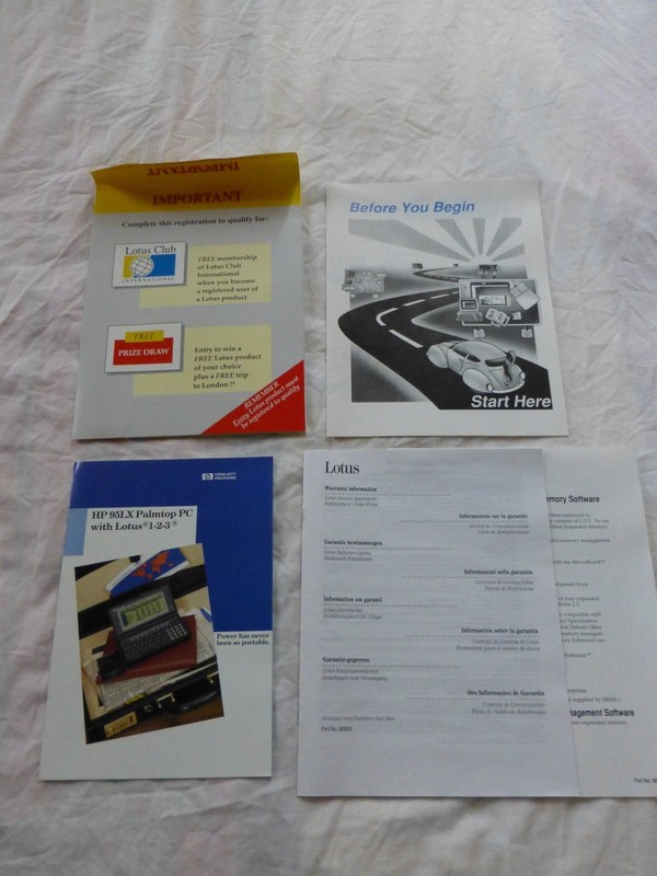Lotus 1-2-3 Release 2.3 for DOS plus Greek support disk - RARE & VINTAGE! gallery
