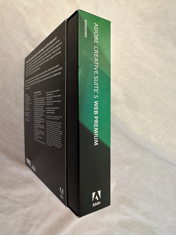 Adobe Creative Suite 5 CS5 WEB Premium Windows UPGRADE DVD Photoshop Illustrator gallery