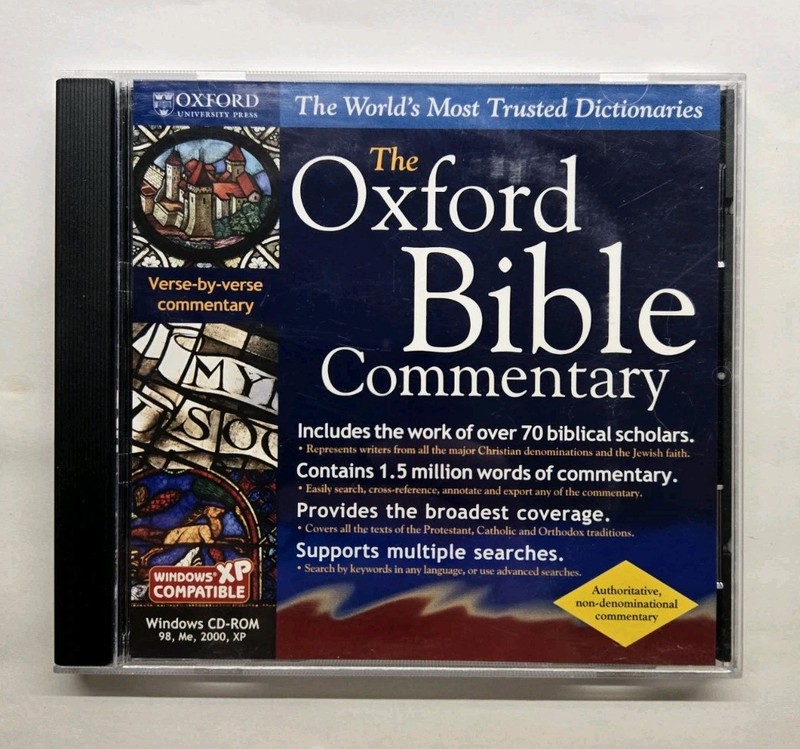 The Oxford Bible Commentary PC CD-ROM