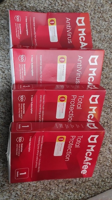 McAfee Total Protection 2026 | 3 and 1 Device | Antivirus | LOT – Family Pack