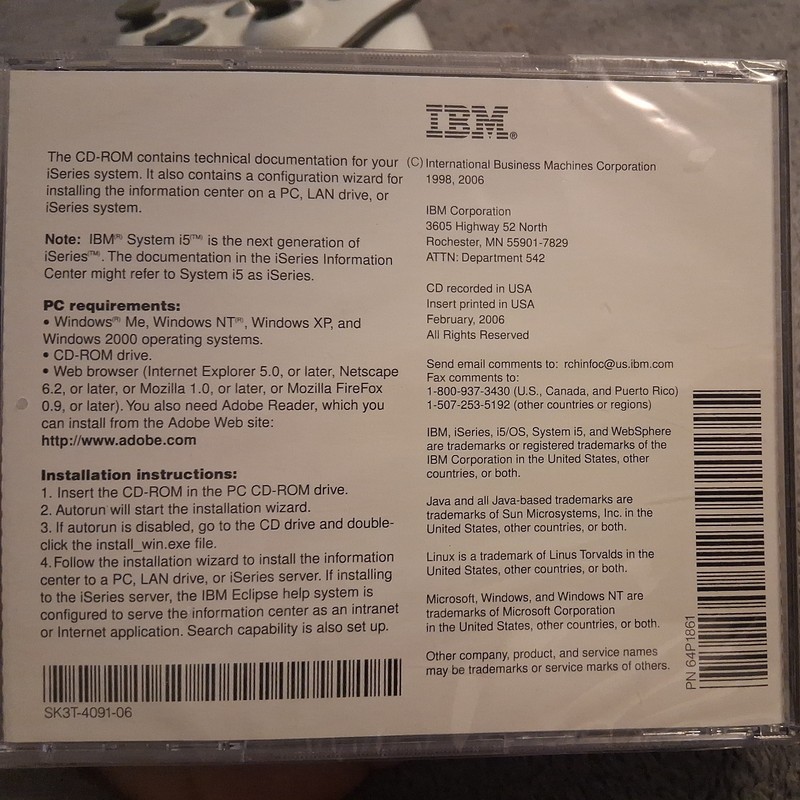 IBM Systems iSeries Information Center - Versione 5 Release 4 SK2T8428-06 Nuovo gallery