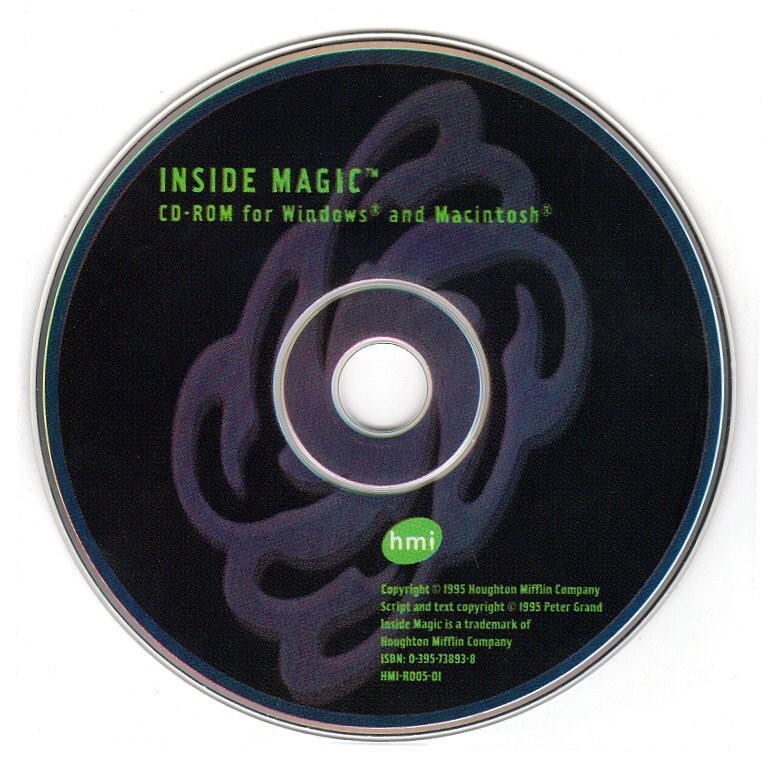 Inside Magic (PC/MAC-CD-ROM, 1995) for Win/Mac – NEW CD in SLEEVE