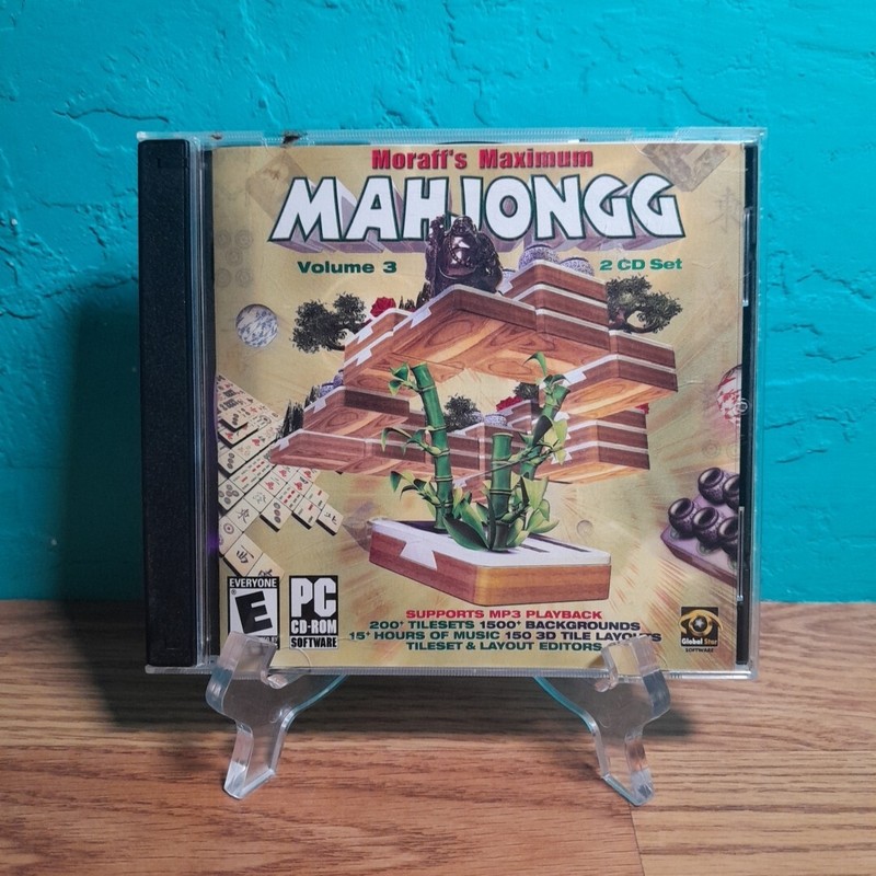 MAHJONGG VOL. 3 PC CD-ROM VIDEO GAME 2 CD SET