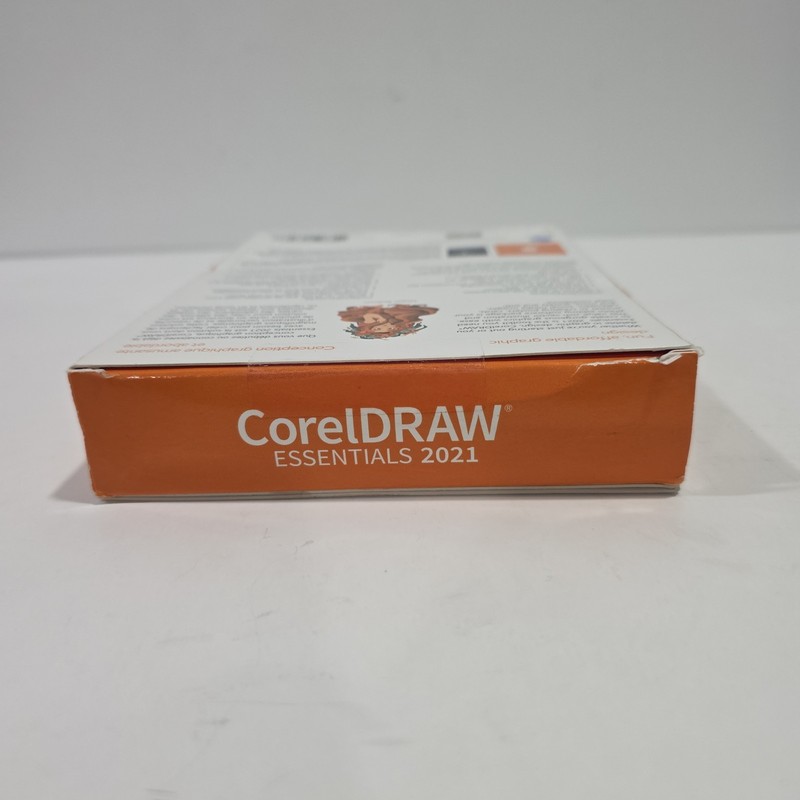 CorelDRAW Essentials 2021 Graphic Design Software- New Sealed In Original Box! gallery