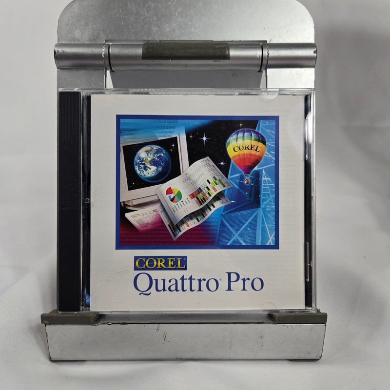 Open Box Corel Quattro Pro Spreadsheet Graphics Software Windows 3.5" Floppy +CD gallery