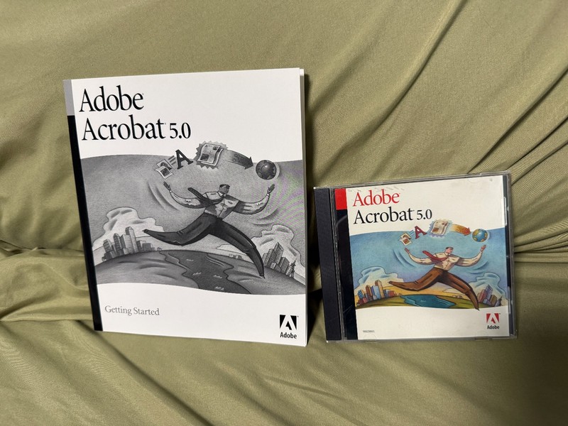 Adobe Acrobat 5.0 & Pagemaker 7.0 OSX 10