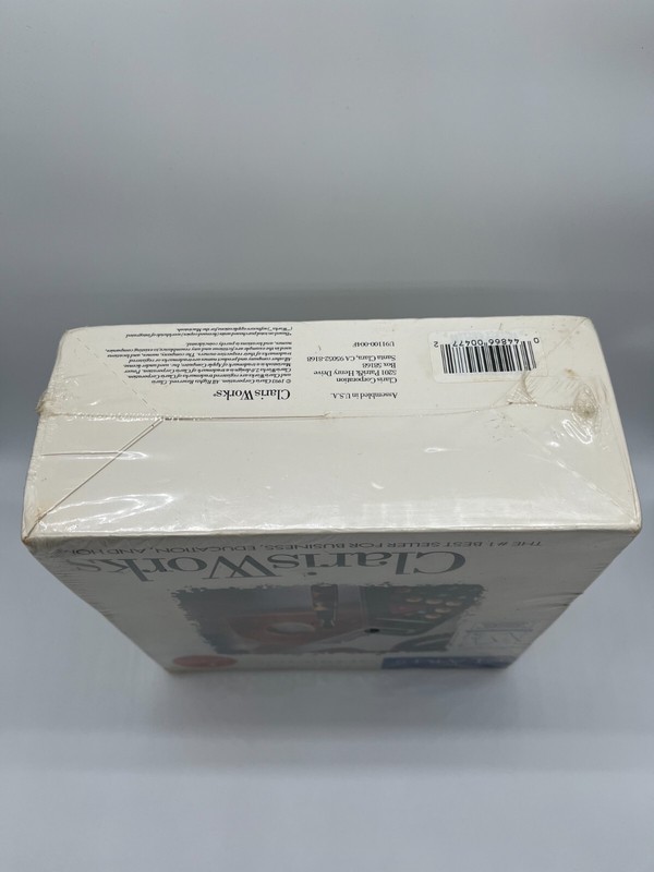 ClarisWorks Big Box PC Sealed Mac Macinstosh 1993 New Software & Handbook gallery