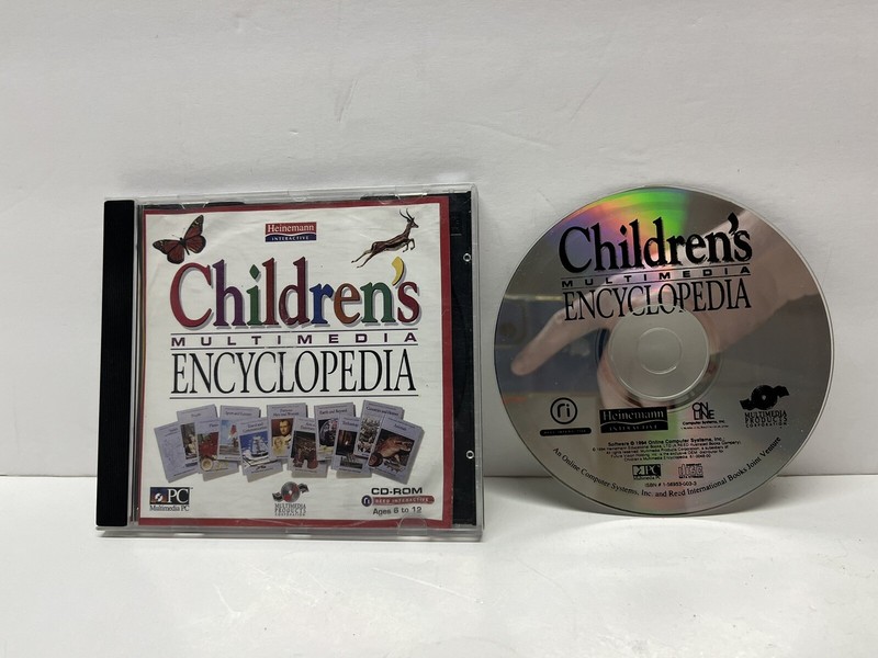 Heinemann Interactive Children’s Multimedia Encyclopedia CD Rom – Age 6-12 VTG