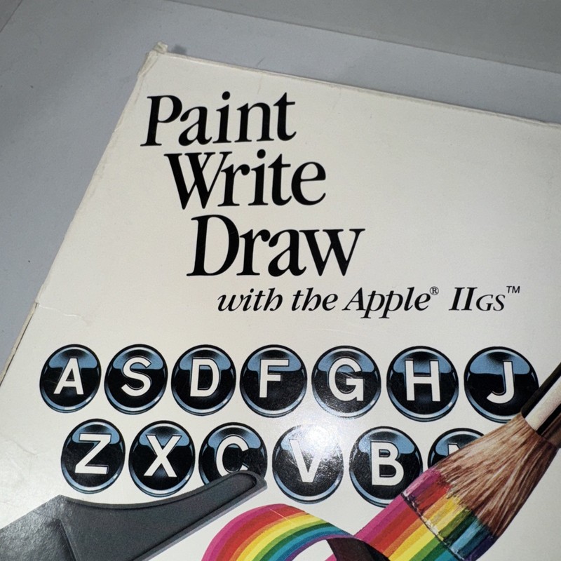 Paint Write Draw with the Apple IIGS 3.5 Media Activision 3.5" Disk 512K gallery