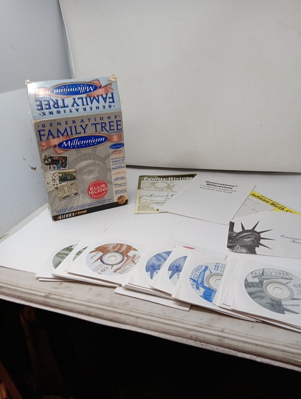 Generations Family Tree Millennium Editiin Collection Complete In Big Box Pc