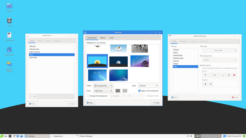 Salix Linux 15.0 - DVD or USB Flash Drive gallery