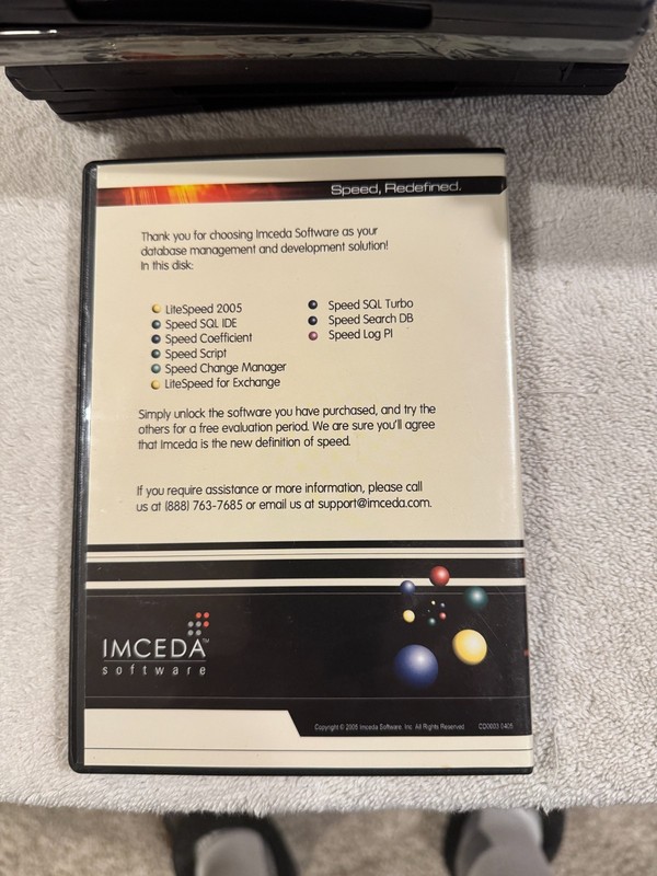 Imceda Software Speedpack - VERY GOOD CONDITION!!! gallery