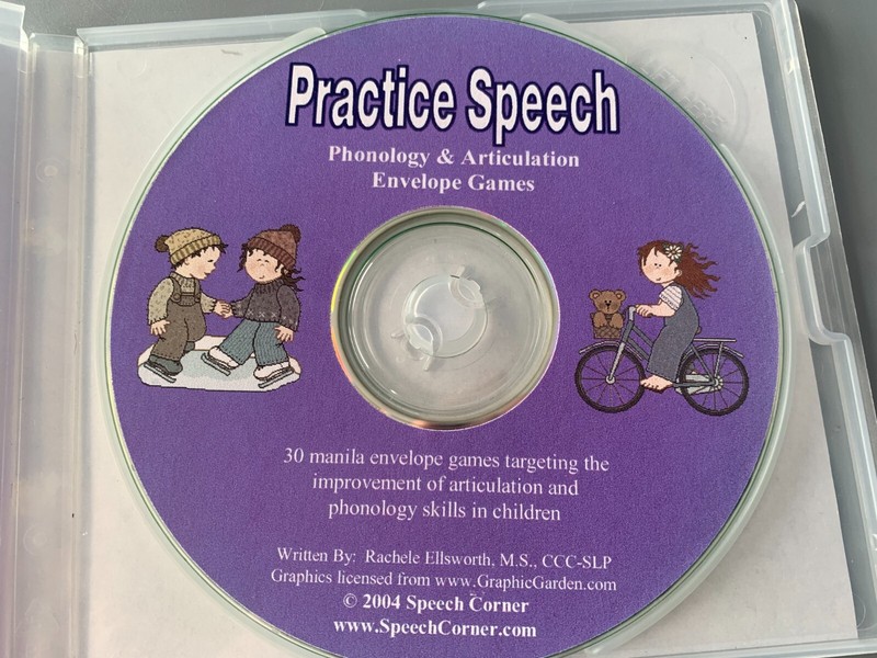 Practice Speech Phonology & Articulation Envelope Games - 30 Activities gallery