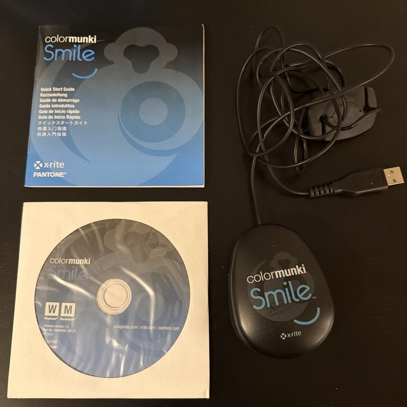 X-Rite ColorMunki Smile Monitor Calibration Device For Photo & Video Editing gallery