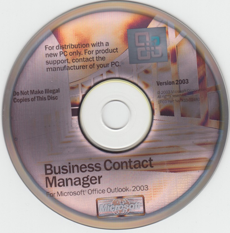 Microsoft Office 2003 SBE Small Business Edition w/ Contact Manager from Dell