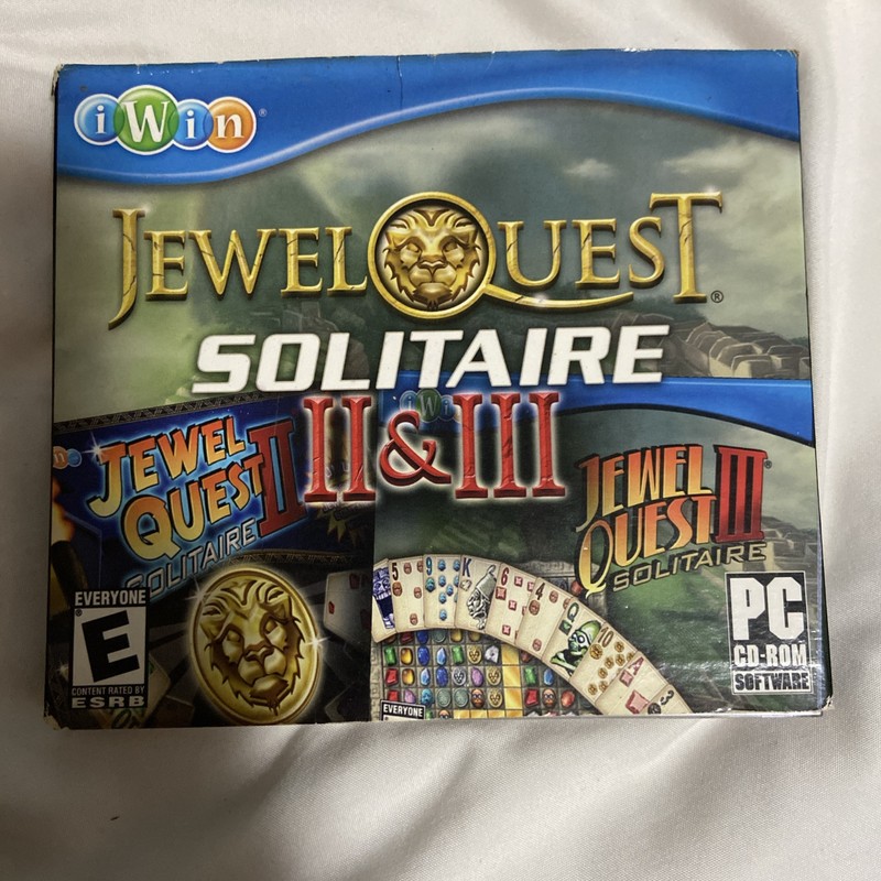 Jewel Quest Solitaire ll & lll -(PC,2007)