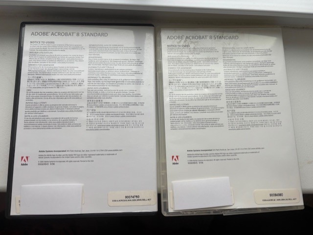 Adobe Acrobat 8 Standard, CD with Product Key Code, Pre-owned gallery