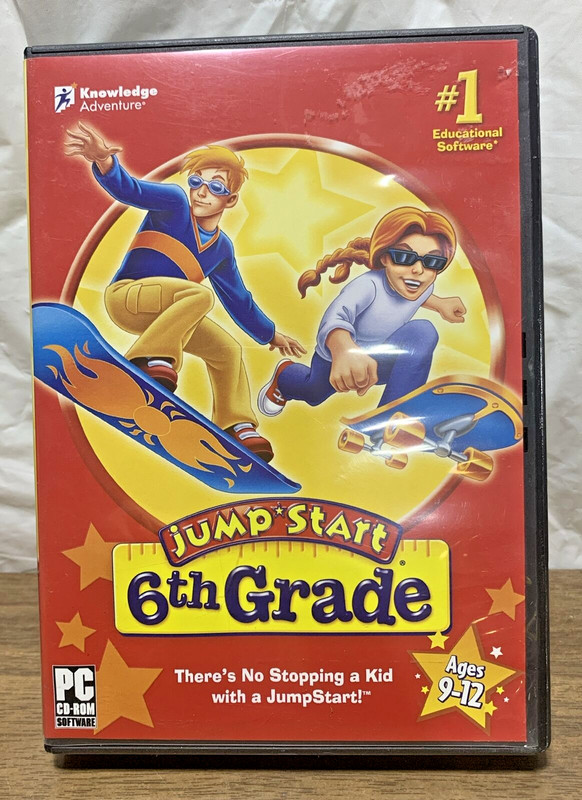 Jump Start Advanced - 5th Grade & 6th Grade ~ 2007 ~ CD ROM For Windows 2 Discs gallery