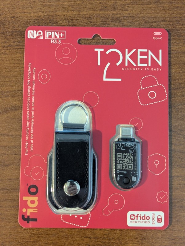 USB Security Key +PIN TypeC with FIDO2.1, U2F, TOTP, HOTP, PIV and OpenPGP Swiss