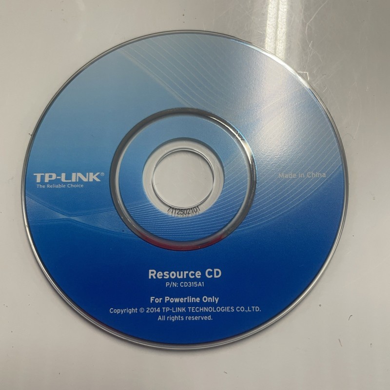 TP Link Resource CD for Wireless N Product Only 2014