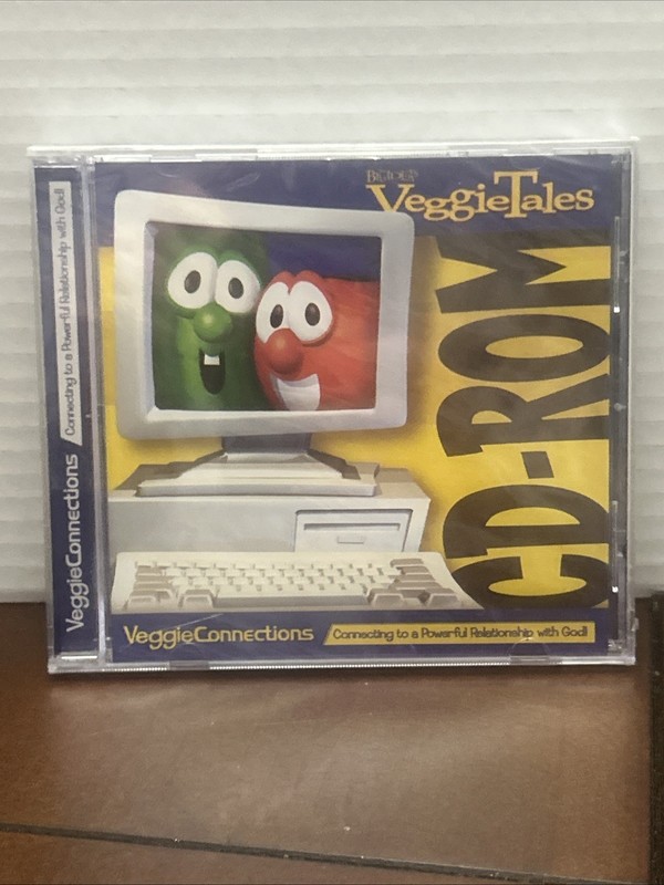 Veggie Tales Big Idea Media 2005 CD ROM With Printable Teaching Material SEALED