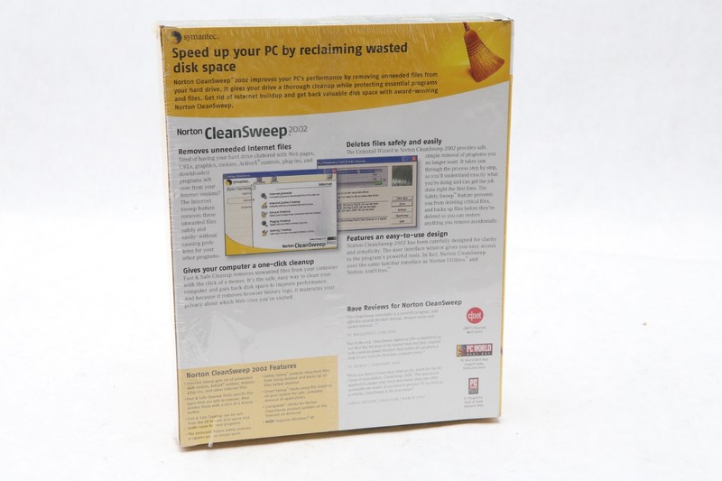 Symantec Norton CleanSweep 2002 For Windows Home XP/XP Pro/ NT WS/ Me/98 O32 gallery