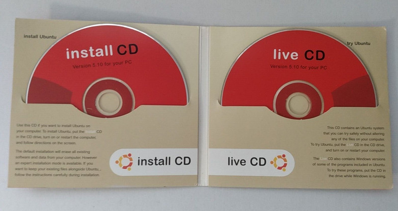 Ubuntu Linux 5.10 PC Version Software Intel X86 Based RARE gallery