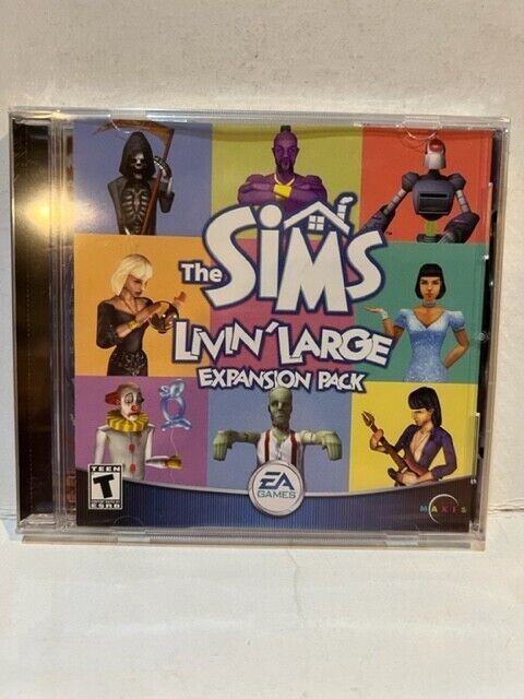 The Sims Livin’ Large Expansion Pack – PC [video game]