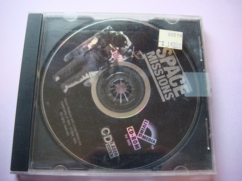 Vintage Software Space Missions CD-Rom circa 1994 by IMSI
