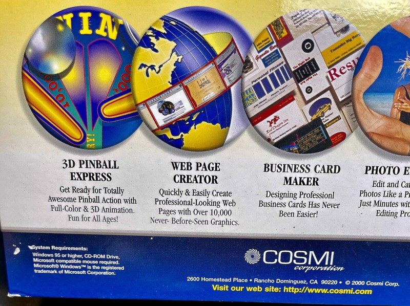 Sealed/ New Family Millennium Suite Includes 10 CD Roms Cosmi Corporation Swift gallery