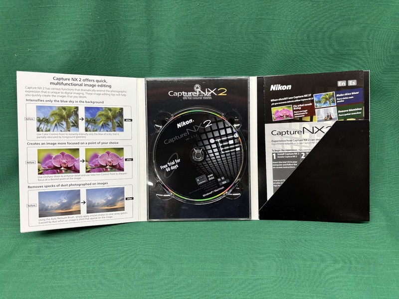 Nikon Capture NX 2 Camara Software CD Trial Version Windows & Mac (11H) gallery