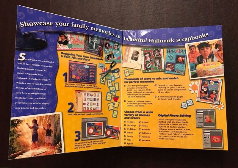 Hallmark Scrapbook Studio CD and Remember When Scrapbook Deluxe Kit gallery