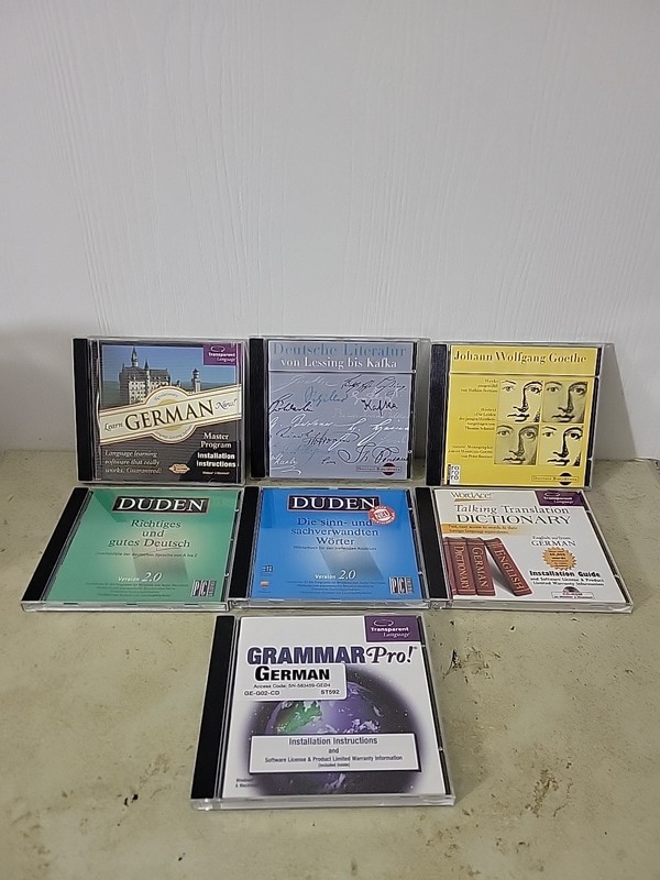 German Language CDs Learn German Lot Of 7