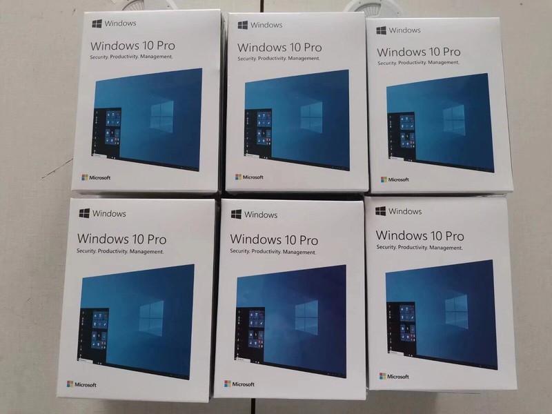 New Microsoft Windows 10 Professional 32/64-Bit Retail Box USB Drive Sealed