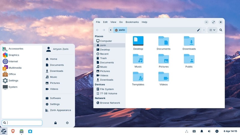 Zorin OS Linux 18.1 64 Bit Bootable USB Flash Drive And Install Guide gallery