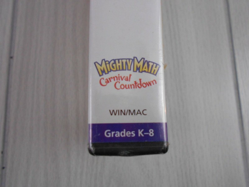 Mighty Math Carnival Countdown K - 8 Teacher Resource CD for Win or Mac FACTORY gallery