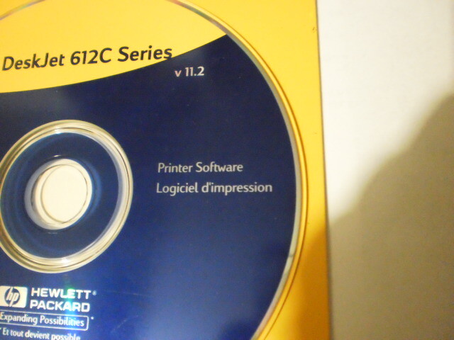 HP Deskjet 612C series printer software gallery
