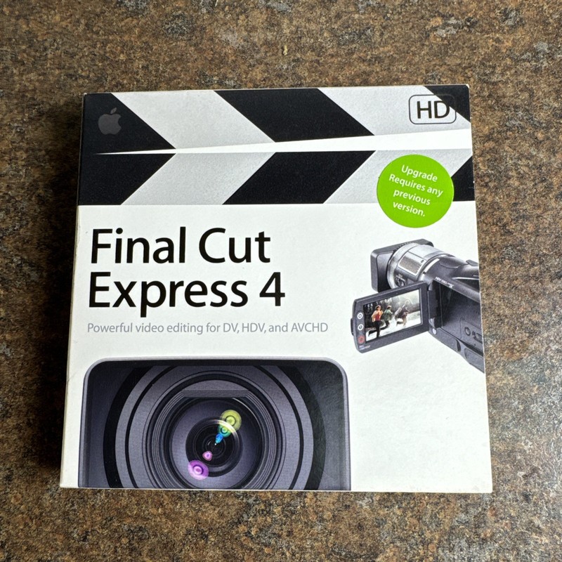 Apple Final Cut Express HD Upgrade Video Editing Software for Mac MB339Z/A