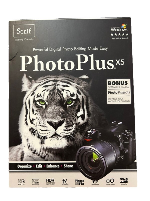 Photo Plus X5 : Photo Editing , Windows