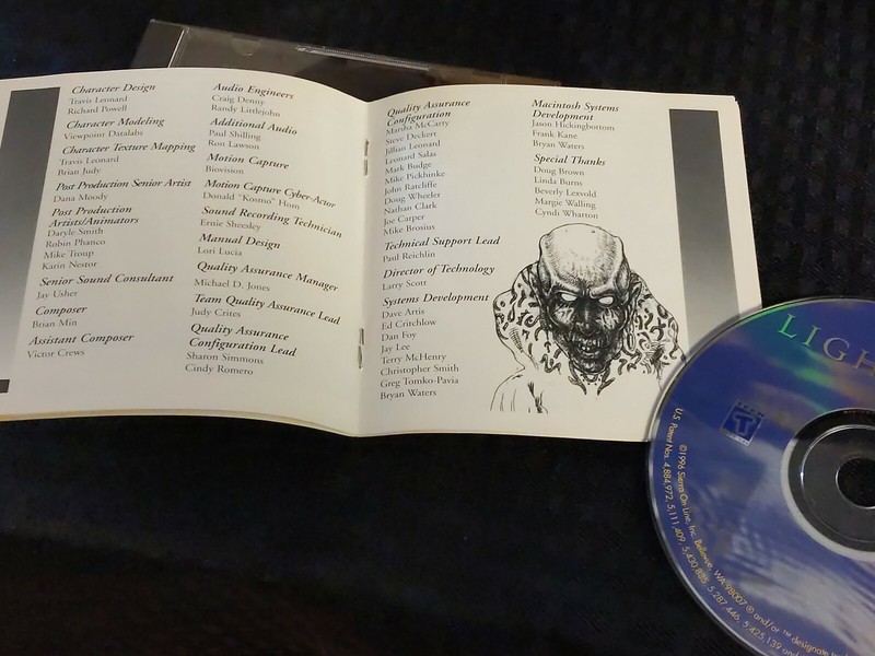 Vintage 1996 Sierra Lighthouse: The Dark Being CD gallery
