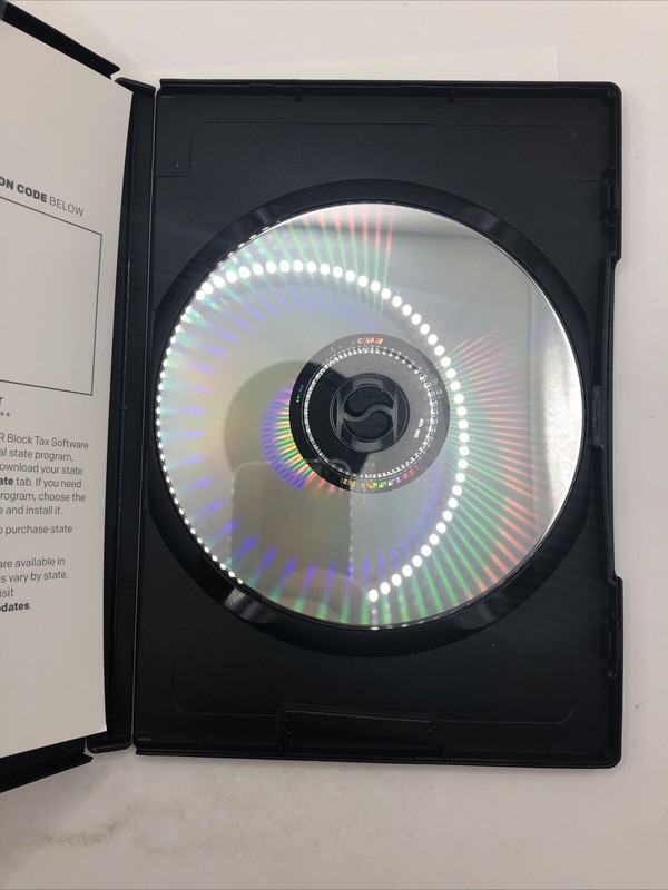 2018 H&R Block Basic 1040 Federal turbo formerly Tax Cut New CD sealed DVD case! gallery
