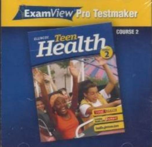 Glencoe Teen Health: Examview Pro Testmaker Course 2 PC MAC CD custom generator!
