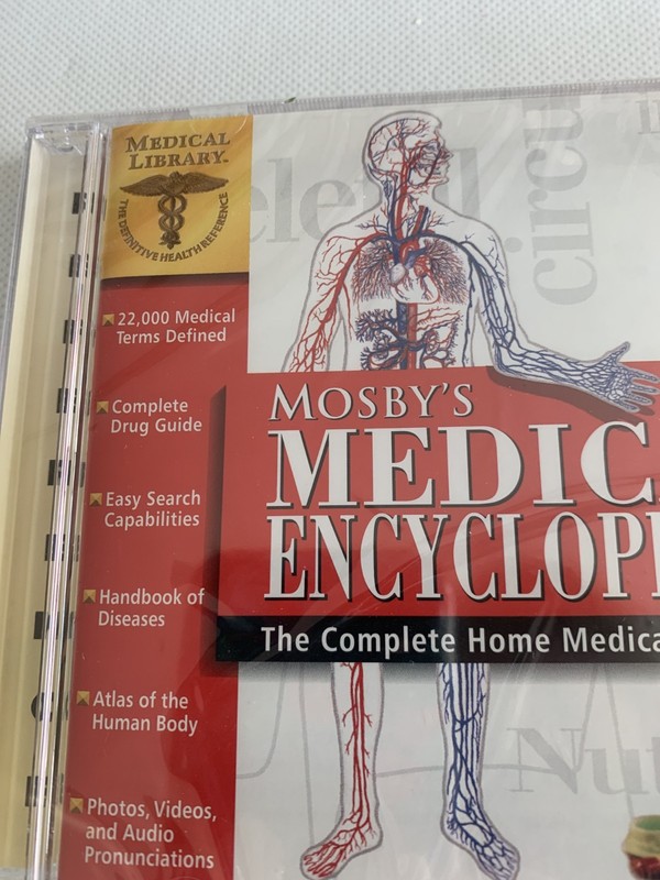 NEW CD Mosby's Medical Encyclopedia V2.0 Atlas Human Body The Learning Company gallery